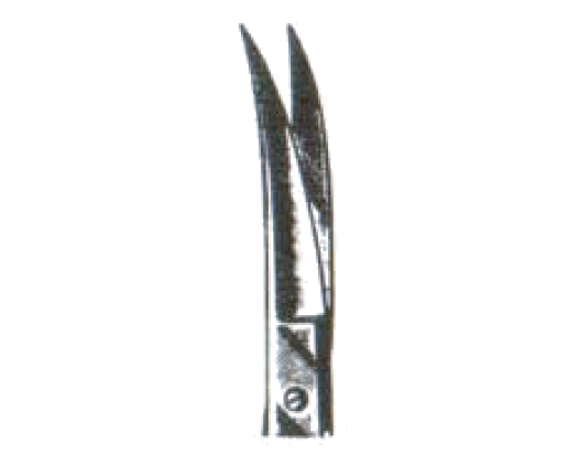 Durable 1NS13-532 IRIS SCISSORS CURVED