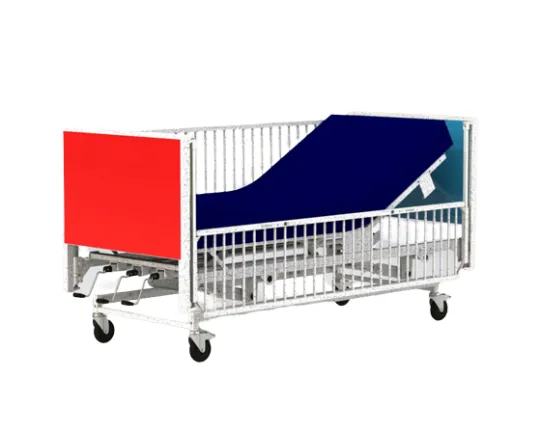 Pediatric Stockton Bed with Manual Adjustment by HARD Manufacturing - 83"L x 36"W