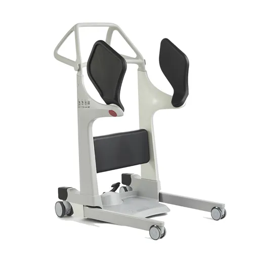 Sit to Stand Manual Lift, Molift Transfer Pro by Etac | 440 lb Weight Capacity, Central Brake System, Multi Grip Handle, Padded Seat