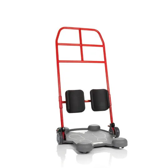 Sit to Stand Patient Lift and Transfer Device, Handicare ReTurn 7600, 450 lb Capacity, Wide Base Plate, Suitable for Bariatric Patients
