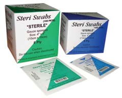 Steri Wipe Alcohol Gauze Swabs