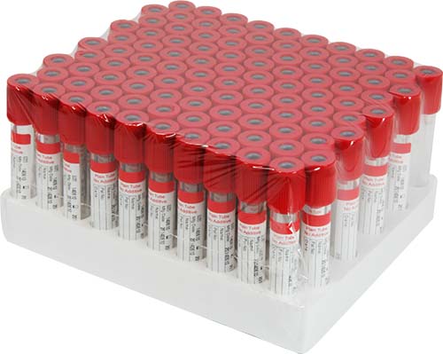 Vacuum Blood Collection Tubes- Red Top