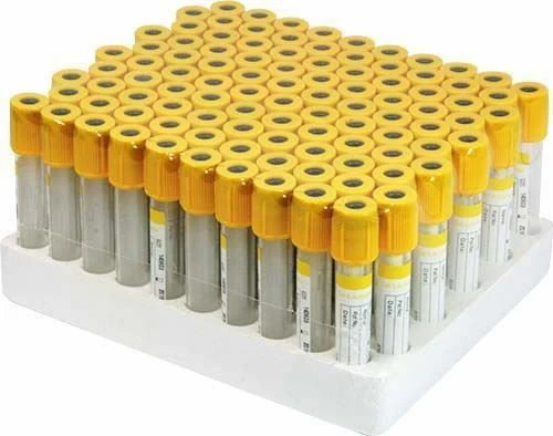 Vacuum Blood Collection Tubes- Yellow Top